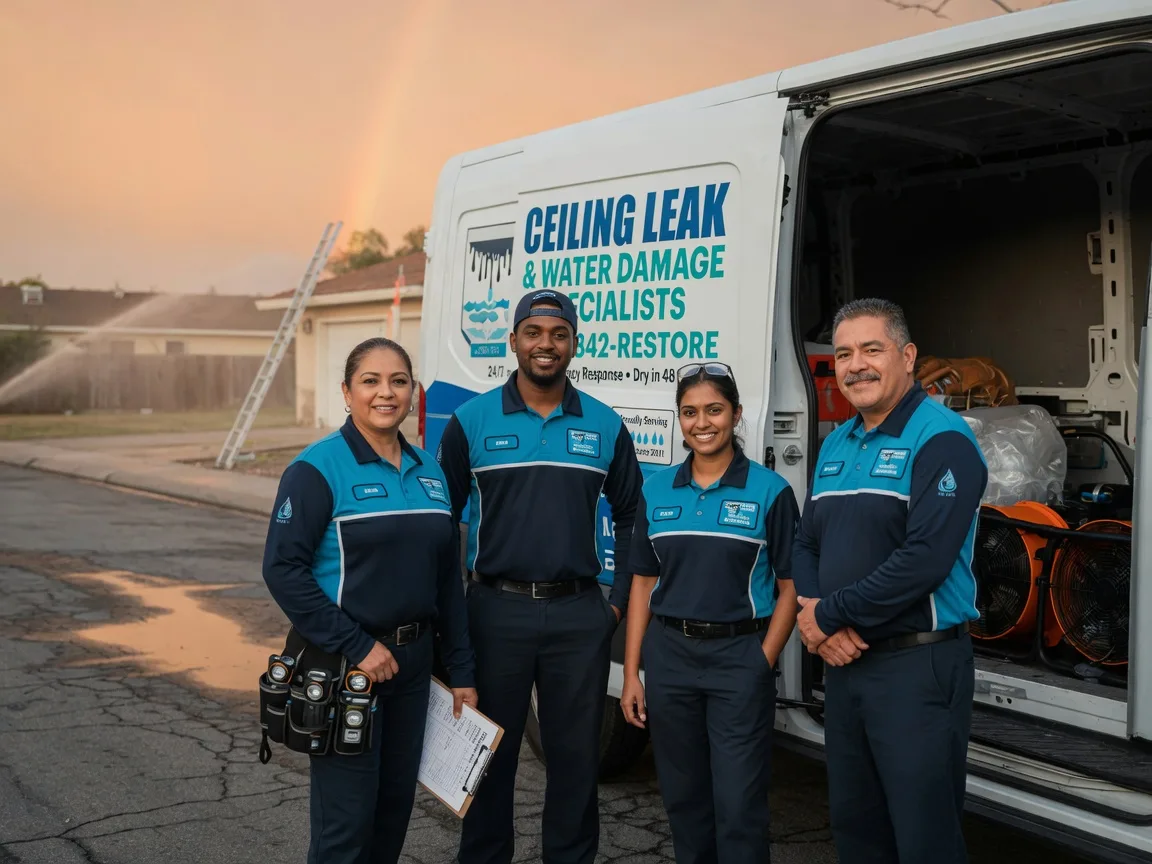 Ceiling Leak Cleanup company in North Branford, CT